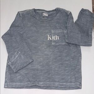 Kith Kids Blue Long Sleeve Tee